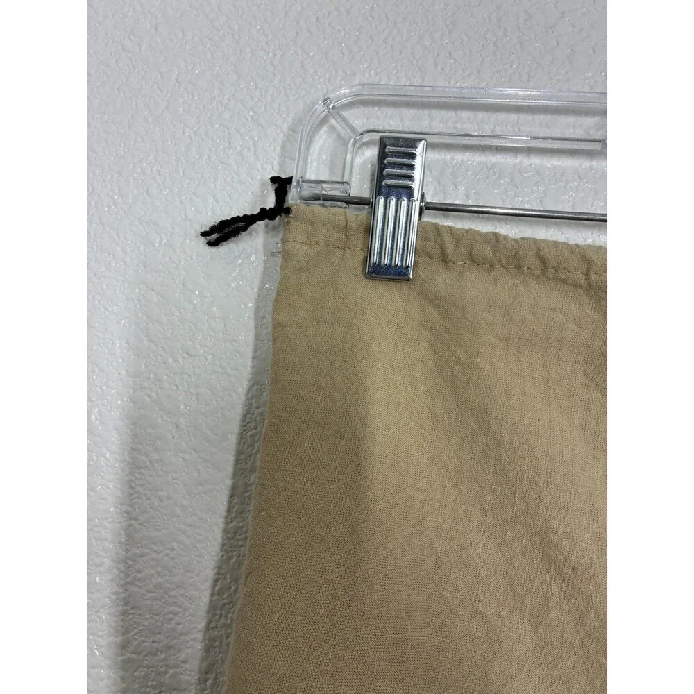 Burberry Dust Bag Womens One Size Beige Canvas Logo Drawstring Storage Pouch - Picture 8 of 14